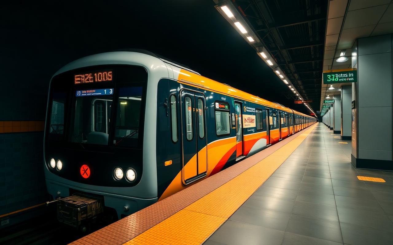 Metro Train Advertising